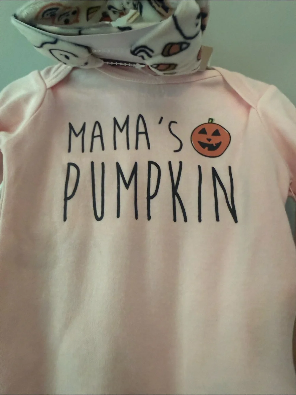 chick pea Pink 'Pumpkin' Baby Matching Set - 3 Piece